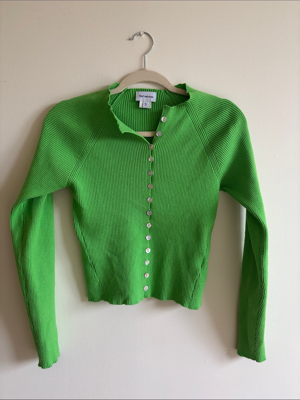 Find Me Now Green Knit Sweater